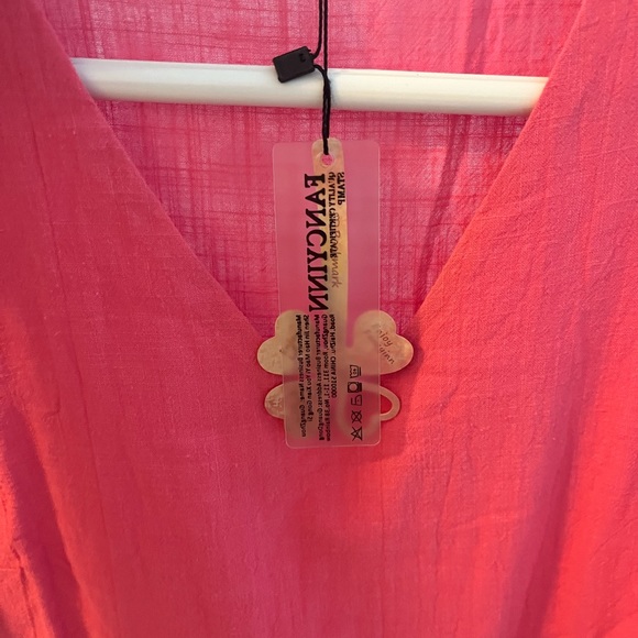 Hot Pink mini shift dress - Picture 2 of 8